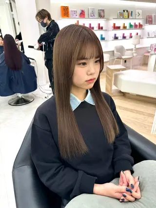 ロング カラー ♡ParveMix NANO♡のヘアスタイル