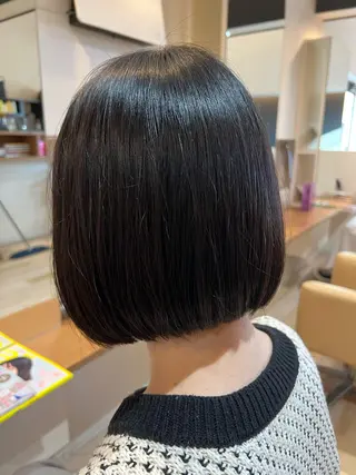 ミディアム cyan Amiのヘアスタイル