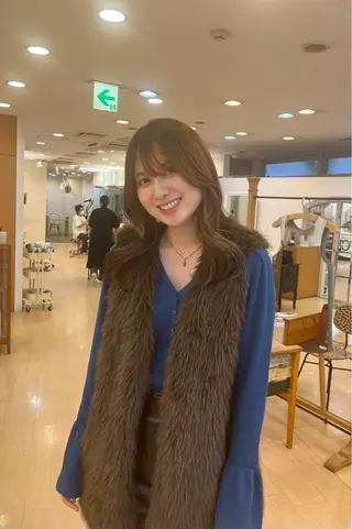 セミロング LUNA🌙韓国ヘア 🌙レイヤーカットのヘアスタイル