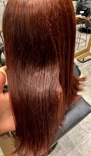 カラー 🍎エクステ/暖色 カラー🍎あyaかのヘアスタイル