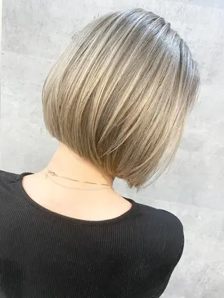 ショート カラー パーマ ヘアアレンジ ネイル マツエク・マツパ アイブロウ 井上 一平のヘアスタイル