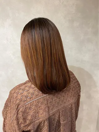 セミロング 栗本 博史のヘアスタイル