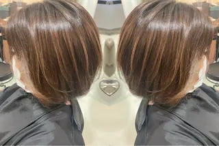 ショート カラー 佐藤 麻衣のヘアスタイル