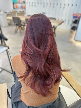 ロング 韓国ヘアメンズ・レデ ィース特化ミクのヘアスタイル