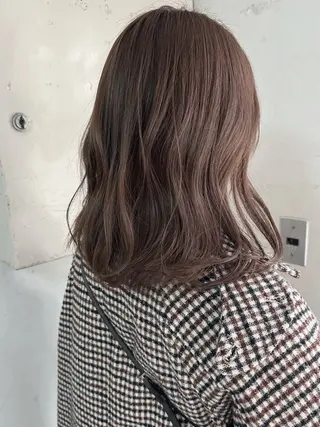 ミディアム カラー レイヤーカット✂️ 横浜No1♡下鳥翔子のヘアスタイル