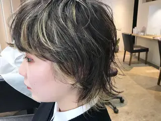 ショート カラー 坂本 裕介/パーマのヘアスタイル