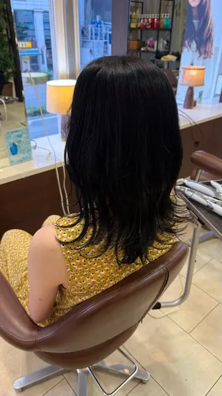 ミディアム 木村 颯太のヘアスタイル