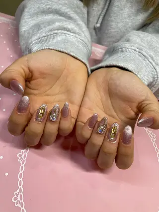 ミディアム ネイル 《LB》ラブリエ Nail&eyeのマツエク・マツパデザイン