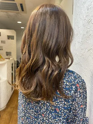 ロング カラー ＲｅｃｈｅＲｃｈｅ 池袋 【ルシェルシュ】所属・💭メンズ特化 フクダ💭のヘアスタイル