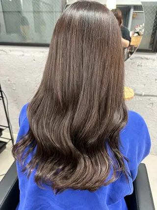 ロング カラー 清水 遥香のヘアスタイル