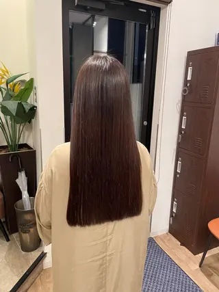 ロング 安倍 辰哉のヘアスタイル