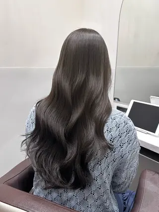 ロング カラー 矢野 晃平のヘアスタイル