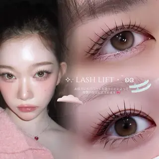 マツエク・マツパ 似合わせパーマ⟡束感 まつ毛⟡mia 🎀のマツエク・マツパデザイン