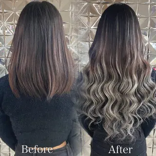 ロング ラブスタシー Lilyのヘアスタイル