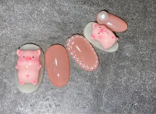 ネイル Spiky とうげ ふうかのネイルデザイン