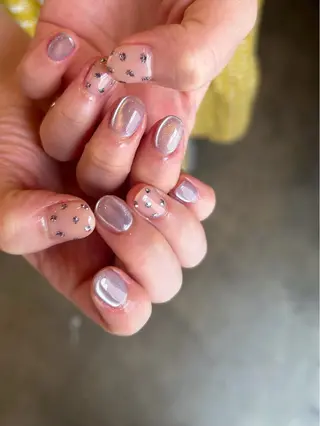 ネイル シンプルネイル Ezura Yumiのネイルデザイン