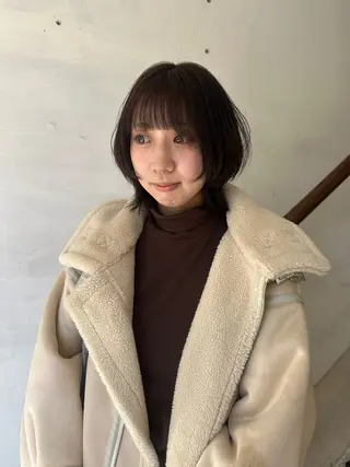 ショート カラー 松本 雪愛のヘアスタイル