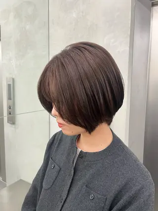 カラー 縮毛矯正/くすみカラ ーayukaのヘアスタイル