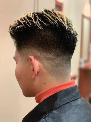 メンズ 高円寺　メンズカット 武内和樹のヘアスタイル