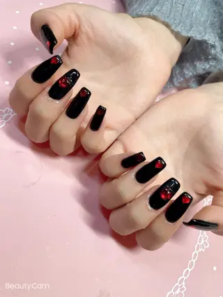 ミディアム ネイル 《LB》ラブリエ Nail&eyeのマツエク・マツパデザイン