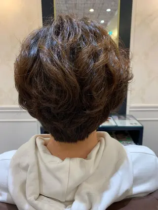 パーマ メンズ 粟田 めぐみのヘアスタイル