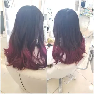 カラー SALOWIN栄 高須大貴のヘアスタイル