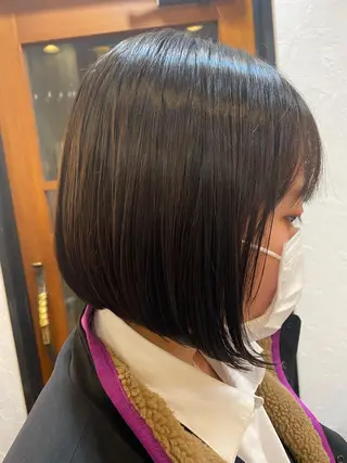 ショート くびれショート・ボブ カットorパーマ特化のヘアスタイル