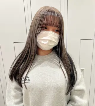 カラー 河原 楓樹のヘアスタイル