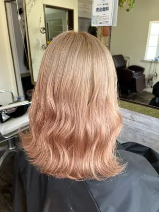 ミディアム カラー 渡辺 健太のヘアスタイル