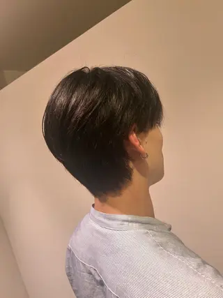メンズ 🤎オリーブカラー× パーマ特化💫森口のヘアスタイル