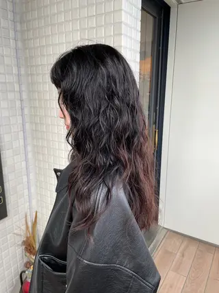 ロング パーマ 🎀レイヤー/パーマ カラー/ai🎀のヘアスタイル