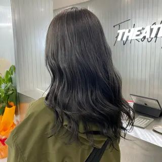セミロング カラー パーマ ヘアアレンジ メンズ キッズ ネイル マツエク・マツパ アイブロウ ウルフ&レイヤー特化 まとまる美髪矯正のヘアスタイル