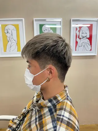 ショート メンズ ユ カの眉毛・アイブロウイメージ