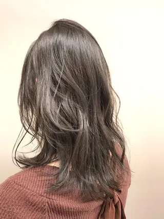 ミディアム カラー ヘアアレンジ 💖艶と似合わせ💖 カラーカット💖のヘアスタイル