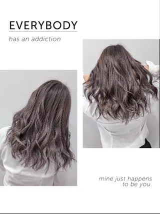 ヘアアレンジ カラー ロング 🩶ハイライトカラー 🩶ASH西葛西鈴木のヘアスタイル