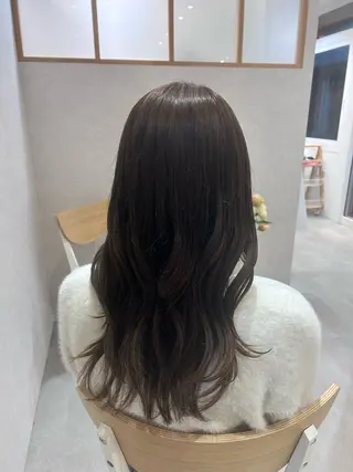 ロング Mao 🎀bob Oliveカラー🌿のヘアスタイル