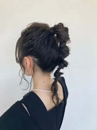 ロング ヘアアレンジ 原 🫶トレンドヘアのヘアスタイル