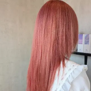 ロング カラー 小林 梨香のヘアスタイル