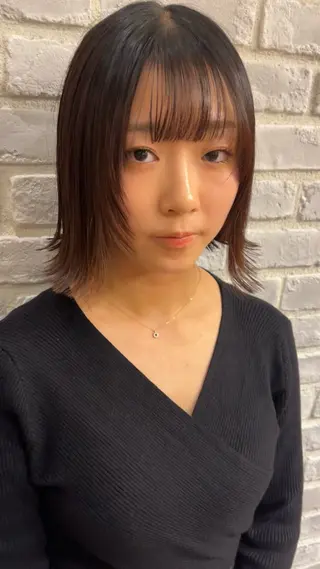 ショート 【美ボブ.艶カラー. 梅田茶屋町】midoのヘアスタイル