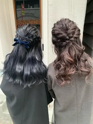 セミロング SEAM アキホのヘアスタイル