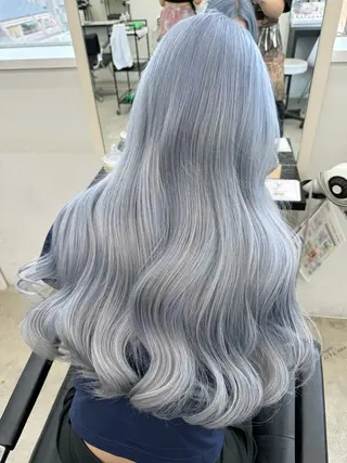 カラー 名古屋栄/ 複雑履歴   リカのヘアスタイル