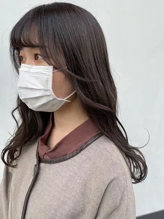 セミロング 小林 朋花のヘアスタイル