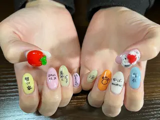 ネイル 廣瀬 真奈美のネイルデザイン