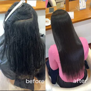 ロング オートクチュールランコントレ西京極店所属・今在家 玲【艶髪スト レート/メンズ】のヘアスタイル