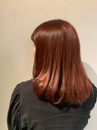 セミロング N゚秋田店【副店長】 aiのヘアスタイル