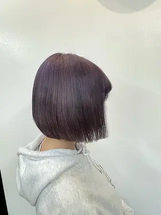 ショート カラー 🦄垢抜けボブ特化× 暖色カラー未来🦄のヘアスタイル