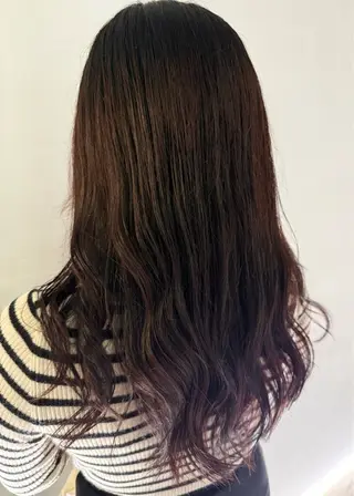 ロング カラー 戸田 美蘭のヘアスタイル