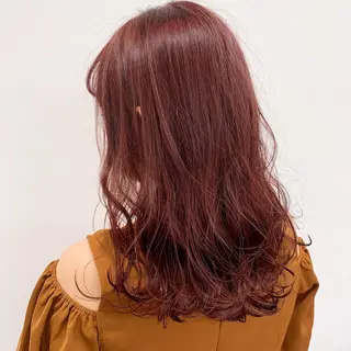 ミディアム カラー ヘアアレンジ 美髪矯正/透明感カラ ー🫧YUUKI🫧のヘアスタイル