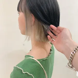 カラー 窪田 椋介のヘアスタイル