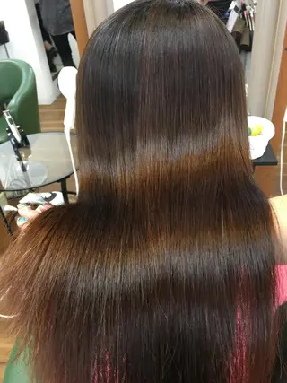 ミディアム カラー SHIORI💜口コ ミNo.1艶カラーのヘアスタイル